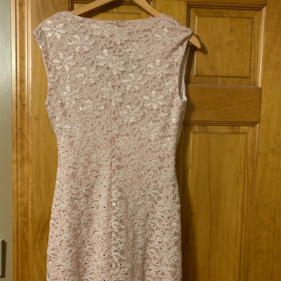 NWOT pale pink sequin dress - Picture 4 of 4